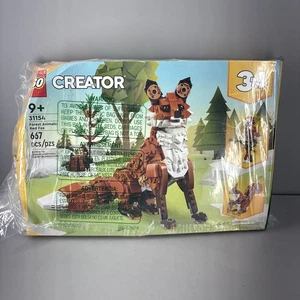 LEGO CREATOR: Forest Animals: Red Fox (31154) Brand New damage box sea photo - Picture 1 of 8
