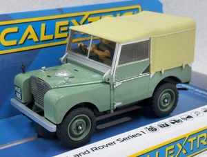 Scalextric C4600 Land Rover Serie 1 - HUE166 1:32 Slot Car - Imagen 1 de 18