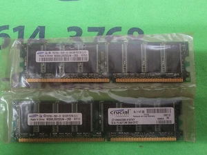 2GB (1GB x 2) DDR RAM VARIOUS BRANDS PC2700 333MHz DESKTOP MEMORY RAM - Picture 1 of 1