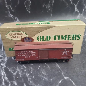 Central Valley B-94 Old Timers Chicago Lake Shore & Eastern Box Car HO Assembled - Picture 1 of 5