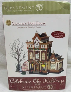 Edificio iluminado Department 56 "Victoria's Doll House" Serie Navidad en la ciudad - Imagen 1 de 13