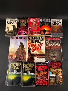 Vintage Stephen King Dark Tower, Pet Sematary, Tommyknockers Book Lot of 12 - Bild 1 von 14
