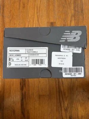 New Balance 2002R Incense Size 8.5 - Image 1 of 4
