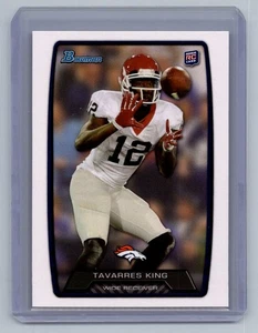 2013 Bowman #134 Tavarres King Denver Broncos - Bild 1 von 2