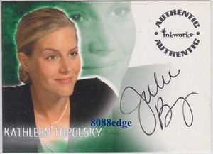 2000 INKWORKS ROSWELL SEASON 1 AUTO: JULIE BENZ #A6 AUTOGRAPH DEXTER/ANGLE/BUFFY
