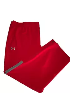 Under Armor Men's Red Squad Storm Pant Size 4XL,XXXXL - Picture 1 of 4
