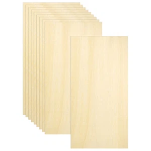 24Stück Lindenholz Blätter 12x24x1/8 Zoll Sperrholz Holz Platten Leichte - Bild 1 von 7