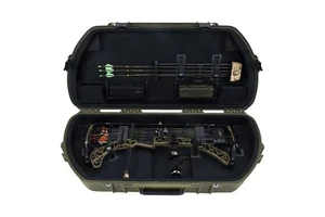 SKB iSeries Shaped Bow Case Mil-Standard Waterproof Case (GREEN) - Picture 1 of 7