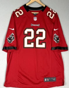 Tampa Bay Buccaneers NFL Doug Martin #22 Nike On Field Jersey Red Size Large - Picture 1 of 8