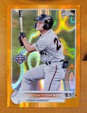 2022 Topps Pro Debut Chrome Orange Lava Refractor /25 Colton Cowser #PDC-119