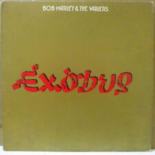 BOB MARLEY   THE WAILERS Exodus (UK 70 s Recurrent Blue Rabe LP  Inner Matte