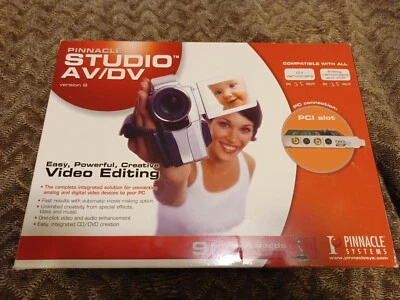 New! Pinnacle Studio AV/DV Version 9 PCI Slot! - Image 1 of 4