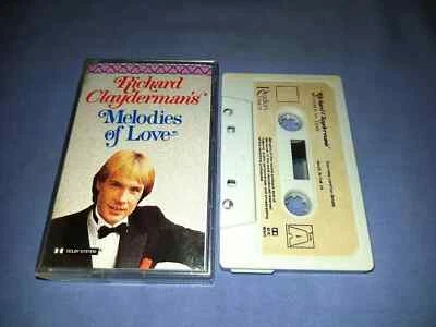 RICHARD CLAYDERMAN MELODIES OF LOVE CASSETTE TAPE ALBUM - Image 1 of 2