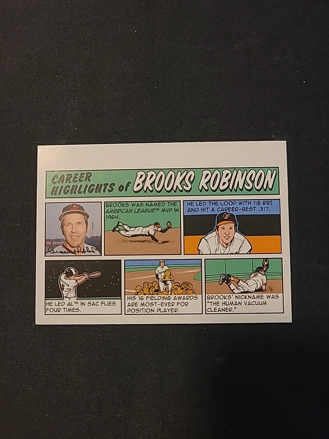 Brooks Robinson #73TC-48 2022 Topps Heritage 1973 Comics