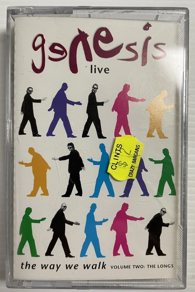 Genesis Live Walk This Way Vol 2 Music Cassette Tape GEN MC 5 Virgin 1993 - Image 1 of 4