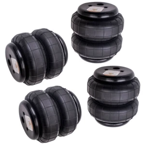 4PCS Molla Ad Aria Soffietto Ammortizzatore 2500 LB 1/2 "porta npt Universale - Imagen 1 de 8