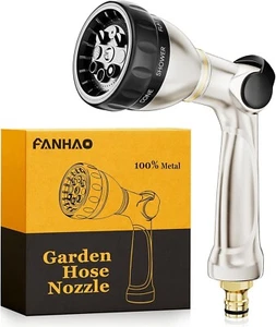 Pistola da Giardino, in Metallo Pistola a spruzzo con 8 Modalità - Imagen 1 de 6