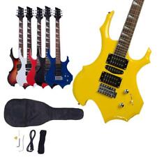 New 6 Colors Right Handed Basswood Electric Guitar Set for Music Lovers