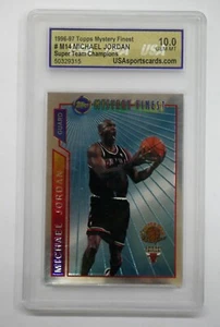 1996/1997 Topps Michael Jordan Mystery Refractor #M14 10.0 GEM MT BASKETBALL - Picture 1 of 6