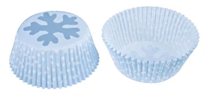 Muffin Cupcake Backförmchen Förmchen Eiskristall Maxi 50 Stück aus Papier - Bild 1 von 6