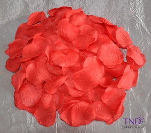 400/1200/2000 PCS ROSE FLOWER PETALS WEDDING PARTY TABLE FLORAL CONFETTI - Picture 1 of 27