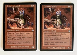 Dwarven Patrol (2) Apocalypse NM MTG Magic the Gathering - Picture 1 of 1