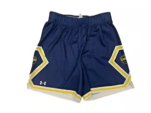 Under Armour Thunder UAA Primetime Basketball Short Women's S Navy Blue - Picture 1 of 3
