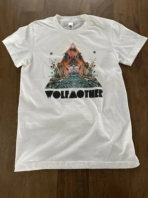 Camiseta Wolfmother Band algodão etiqueta vestuário americana - Imagem 1 de 4