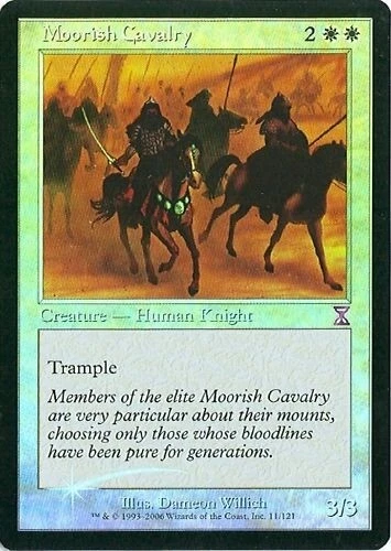 MTG - Time Spiral - Moorish Cavalry - Foil - NM - Image 1 of 1