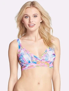 HANKY PANKY SIGNATURE SPITZE COLORBURST BRALETTE PINK LILA MULTI BH NEU GRÖSSE XS - Bild 1 von 3