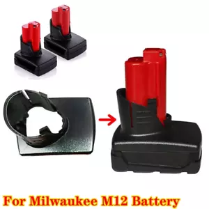 2x per Milwaukee M12 custodia in plastica ricambio superiore batteria 48-11-2411 - Foto 1 di 8