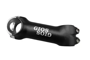 GIOS Attacco Ø 31,8mm 110 MM Argento Nero Bici da Corsa MTB Culto Flip Deda - Foto 1 di 5