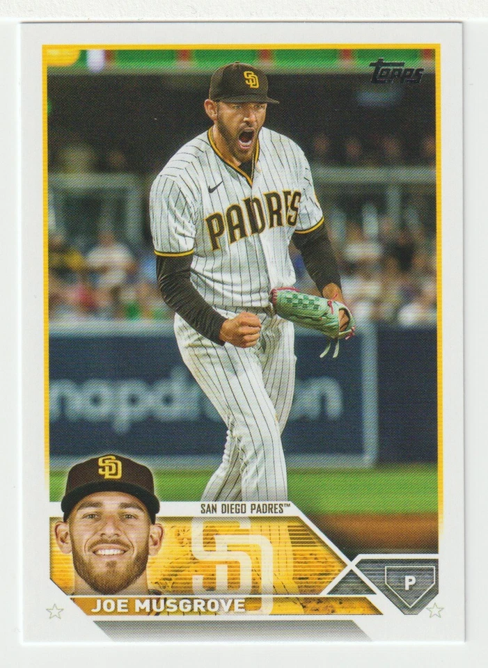 Joe Musgrove - San Diego Padres (Baseball Card) 2023 Topps # 496 Mint - Image 1 of 1