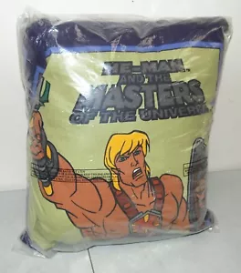 Neu! NOS! Selten! Vintage "He-Man/ Skeletor Masters of the Universe" PLÜSCHKISSEN SPIELZEUG - Bild 1 von 5