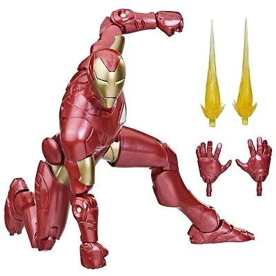 Marvel Avengers Legends Series Iron Man (Extremis) Action Figure Cover