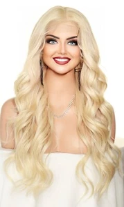 LACE FRONT / LACE PART | LONG WAVY | LONG WAVY SYNTHETIC | 613 NEW STYLE | 1466 - Picture 1 of 12