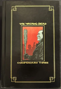 The Walking Dead Compendium Vol 3 Kirkman HC Hardcover Gold Foil Free Shipping! - Picture 1 of 3