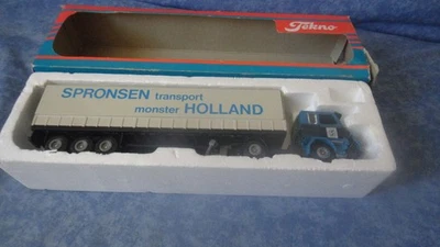 TEKNO CAMION  SCANIA SPRONSEN TRANSPORT MONSTER HOLLAND - Photo 1/4