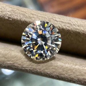 Natural D Color Lab grown 3.00 Ct Round Cut Loose CVD Diamond VVS1 Certified - Picture 1 of 10
