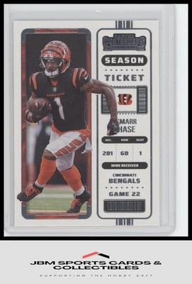 2022 Panini Contenders #18 Ja'Marr Chase - Image 1 of 2