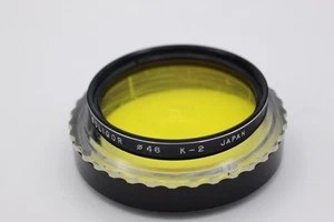 Soligor K2 (Yellow) 46mm; black & white contrast filter. EXC++ cond. FREE P&P! - Picture 1 of 1