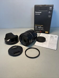 Panasonic H-ES12060 Lumix 12-60mm f2.8-4.0 OVP #J12 - Bild 1 von 8