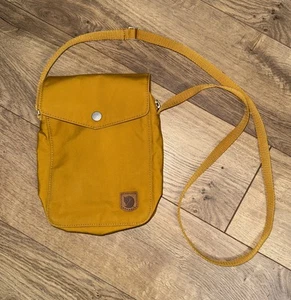 Fjällräven Fjallraven Canvas Greenland Pocket Phone Crossbody Bag ACORN - Picture 1 of 17