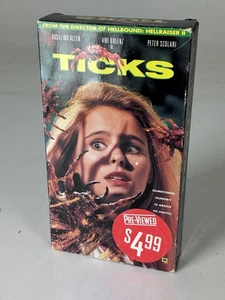 VHS Tape Ticks 90’s Horror Sci Fi Cult 1993 - Bild 1 von 3