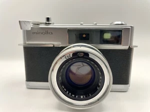 Minolta Hi Matic 7 Rangefinder 35mm Film Camera w/ Rokkor Lens - See Details - Picture 1 of 6