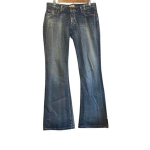 BKE Bootcut Jeans Damen bestickte Taschen Denim blaue Waschung - Bild 1 von 7