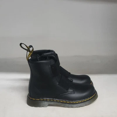 Dr. Martens 1460 Elastic T Black Toddler Size 10M - Image 1 of 4