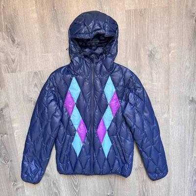 A Bathing Ape Mountain Sports Blue Puffer Jacket SAMPLE piece - Image 1 of 4