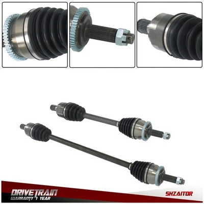 Pair Front CV Axle Shaft Assembly For Hyundai Sonata 2.4L 2011-2014 Auto Trans - Image 1 of 4