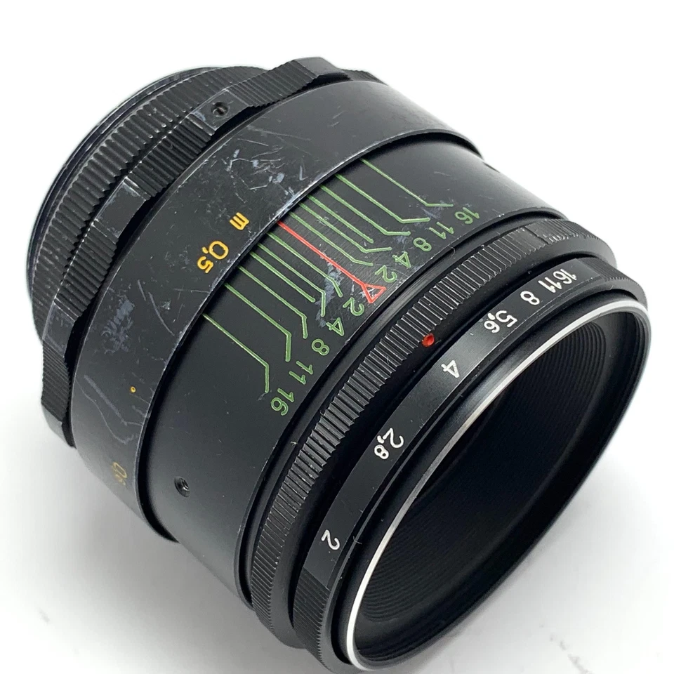 Vintage Soviet Lens Helios 44-2 58mm f/2 M42 - serviced - ( CLA ) sn 7658193 - Image 1 of 4